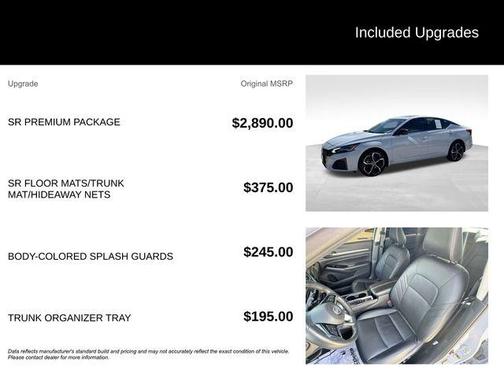 Gray Sky Pearl 2024 Nissan Altima 2.5 SR