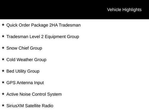 2022 RAM 2500 Tradesman