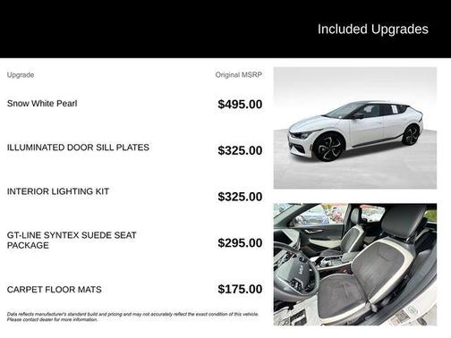 Snow White Pearl 2024 Kia EV6 GT-Line