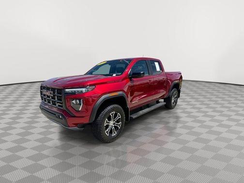 Volcanic Red 2023 GMC Canyon AT4