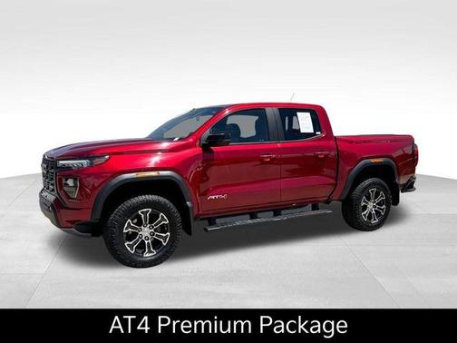 Volcanic Red 2023 GMC Canyon AT4