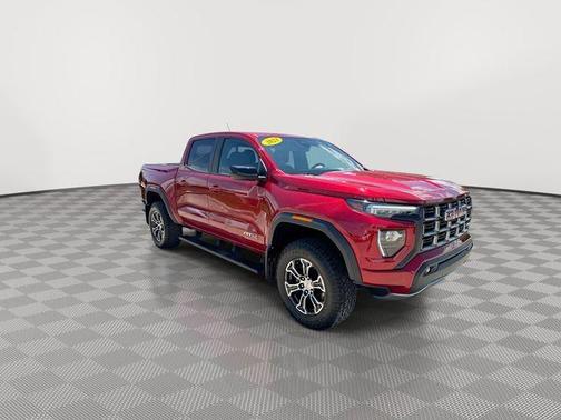 Volcanic Red 2023 GMC Canyon AT4