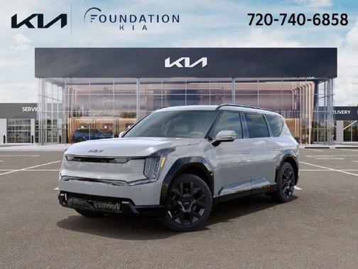 Wolf Gray 2026 Kia EV9 Land