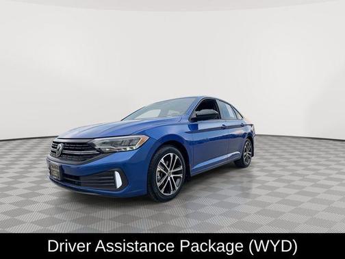 Rising Blue Metallic 2023 Volkswagen Jetta 1.5T Sport