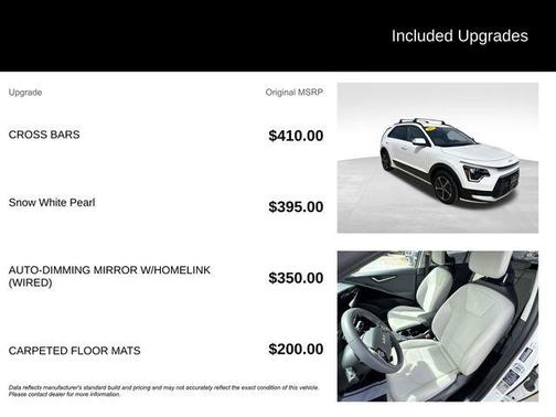 Snow White Pearl 2025 Kia Niro EX