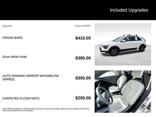 Snow White Pearl 2025 Kia Niro EX