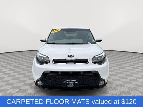 Clear White 2016 Kia Soul +