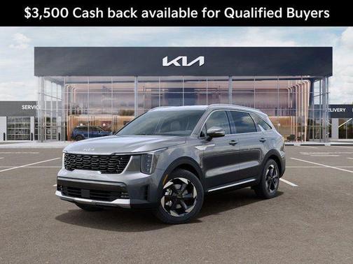 Steel Gray 2026 Kia Sorento Plug-In Hybrid EX