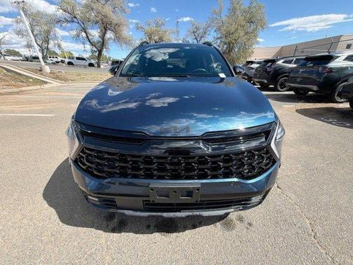 Blue 2025 Kia Sportage Plug-In Hybrid X-Line Prestige