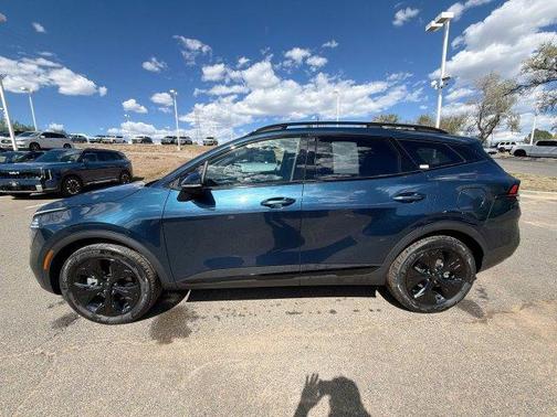 Blue 2025 Kia Sportage Plug-In Hybrid X-Line Prestige