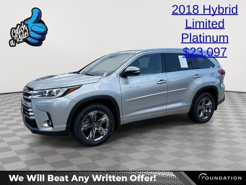 2018 Toyota Highlander Hybrid Limited Platinum