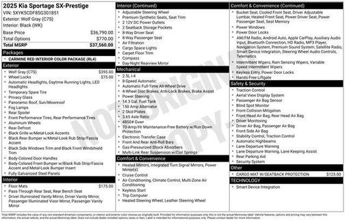 2025 Kia Sportage SX-Prestige