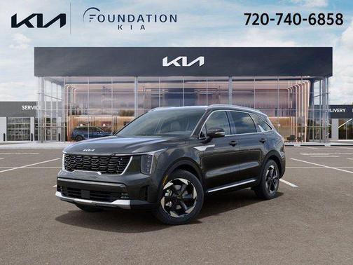 Gray 2026 Kia Sorento Plug-In Hybrid EX