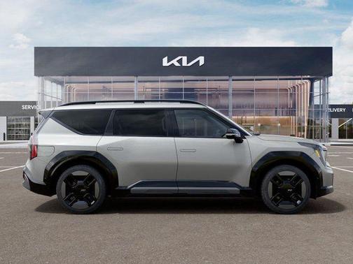 Ivory Silver 2026 Kia EV9 GT-Line