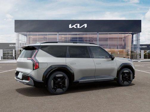 Ivory Silver 2026 Kia EV9 GT-Line