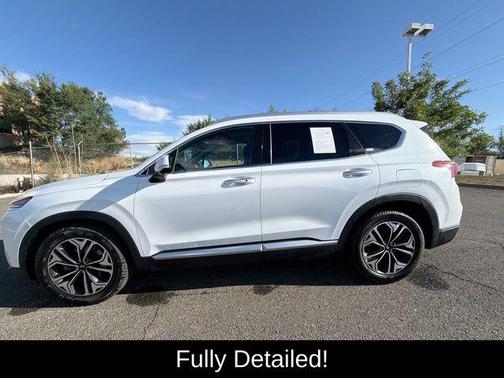 Quartz White 2019 Hyundai SANTA FE 2.0T Ultimate