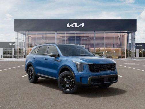 Mineral Blue 2026 Kia Sorento Hybrid X-LINE SX PRESTIGE