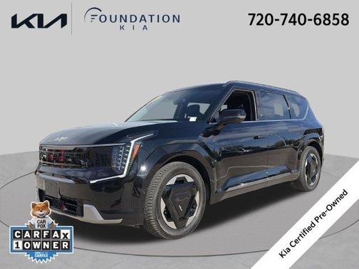 Aurora Black Pearl 2024 Kia EV9 Land