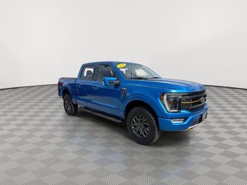 Velocity Blue Metallic 2021 Ford F-150 Tremor