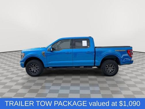 Velocity Blue Metallic 2021 Ford F-150 Tremor