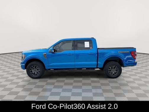 Velocity Blue Metallic 2021 Ford F-150 Tremor