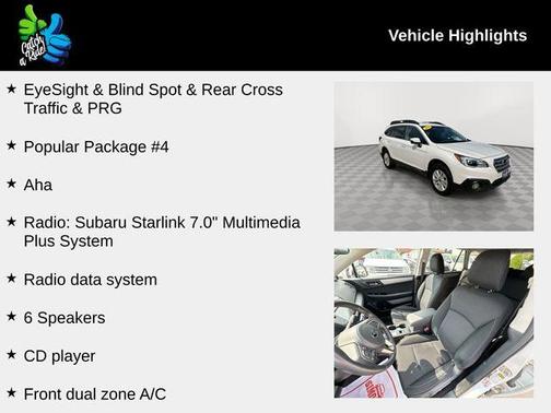 2016 Subaru Outback 2.5i Premium