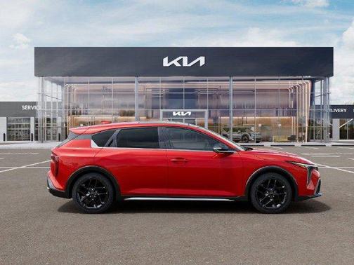 Currant Red 2026 Kia K4 GT-Line Turbo
