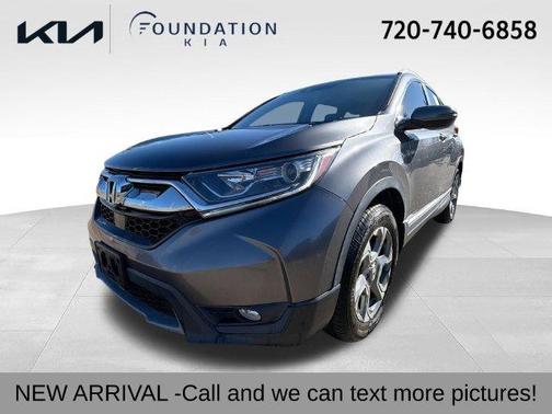 Gunmetal Metallic 2018 Honda CR-V EX-L