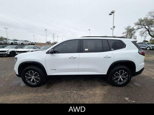 Summit White 2026 GMC Acadia AT4