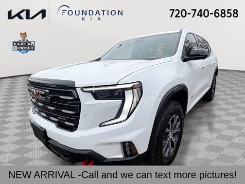 Summit White 2026 GMC Acadia AT4