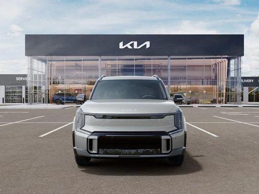 Ivory Silver 2026 Kia EV9 GT-Line