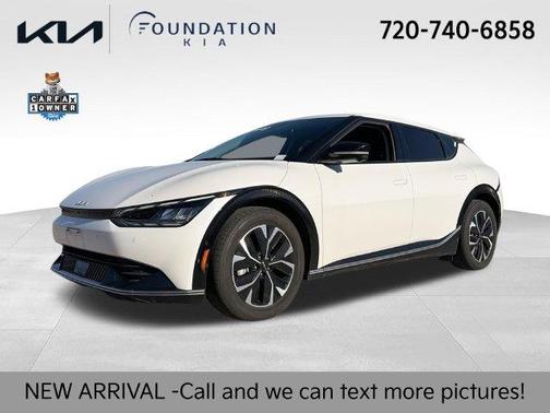Snow White Pearl 2024 Kia EV6 Wind