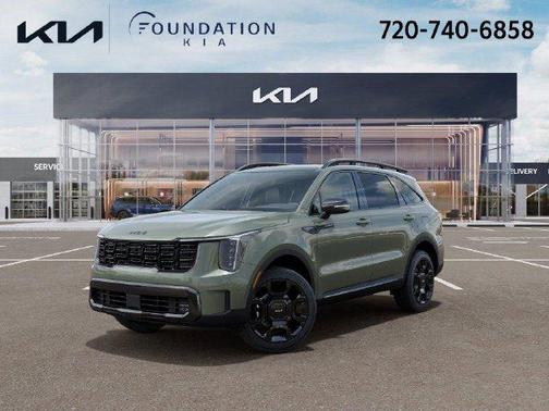 Jungle Green 2026 Kia Sorento X-Line EX