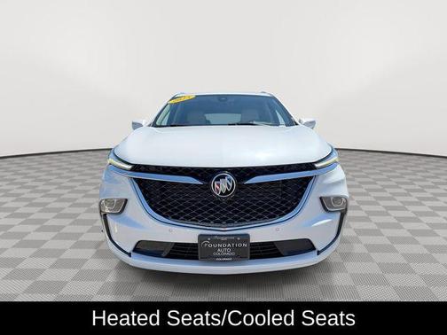 White Frost Tri-Coat 2023 Buick Enclave Avenir