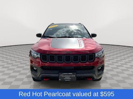 Red 2025 Jeep Compass Trailhawk
