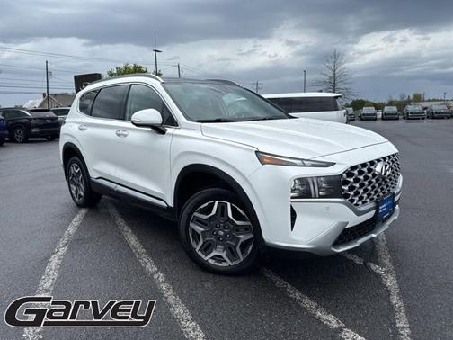 White 2023 Hyundai Santa Fe Plug-In Hybrid Limited