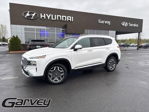 White 2023 Hyundai Santa Fe Plug-In Hybrid Limited