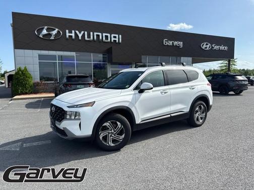 White 2023 Hyundai SANTA FE SEL