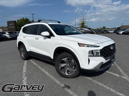 White 2023 Hyundai SANTA FE SEL