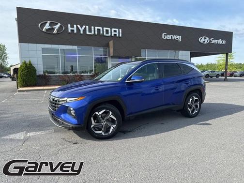 Blue 2022 Hyundai TUCSON Limited
