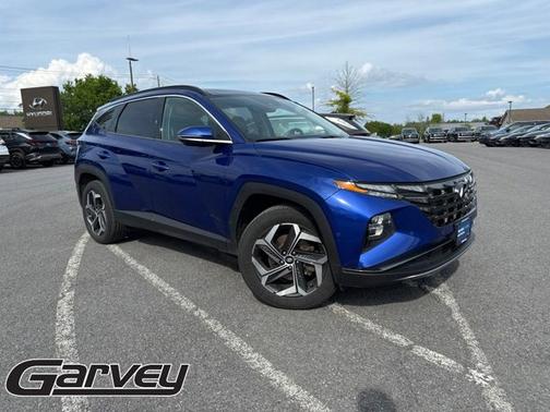Blue 2022 Hyundai TUCSON Limited
