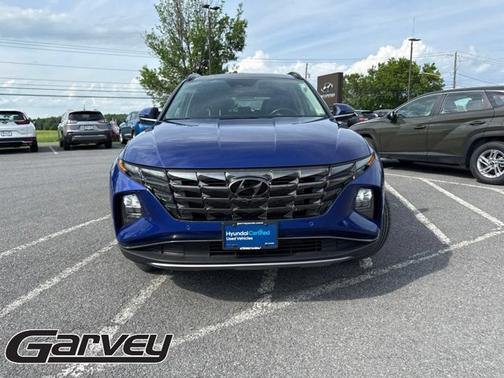 Blue 2022 Hyundai TUCSON Limited