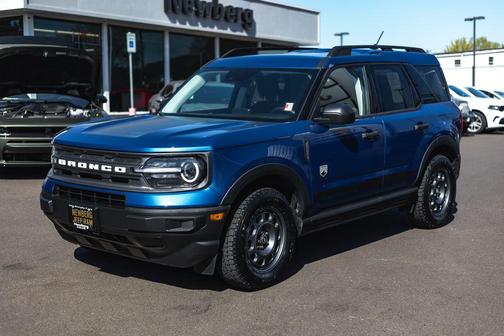 Atlas Blue Metallic 2024 Ford Bronco Sport Big Bend