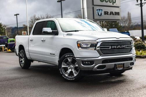 Bright White Clearcoat 2023 RAM 1500 Laramie