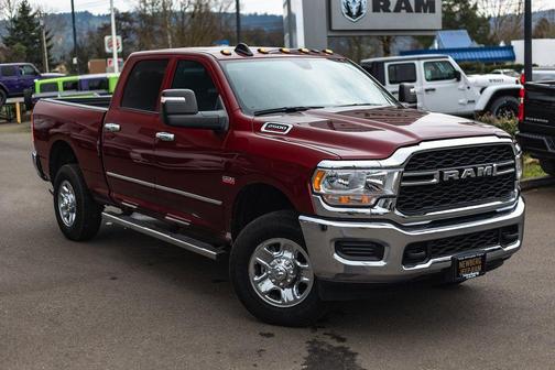 Delmonico Red Pearlcoat 2024 RAM 2500 Tradesman Crew Cab 4x4 6'4' Box