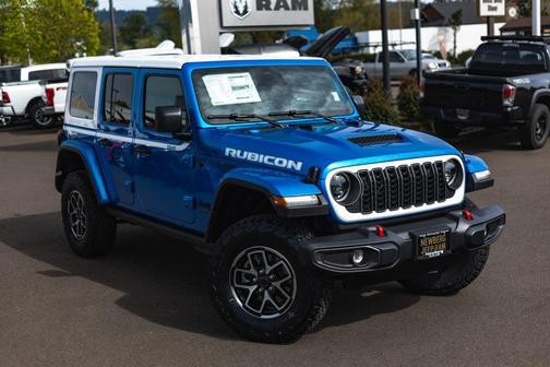 Hydro Blue Pearlcoat 2026 Jeep Wrangler Rubicon