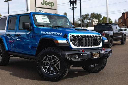 Hydro Blue Pearlcoat 2026 Jeep Wrangler Rubicon