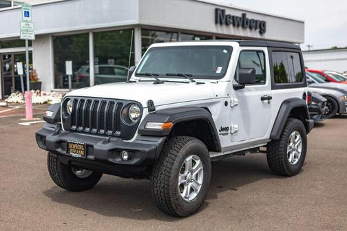 Bright White Clearcoat 2021 Jeep Wrangler Sport S