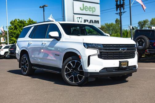 White 2022 Chevrolet Tahoe RST