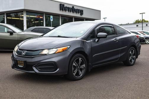 Gray 2015 Honda Civic EX